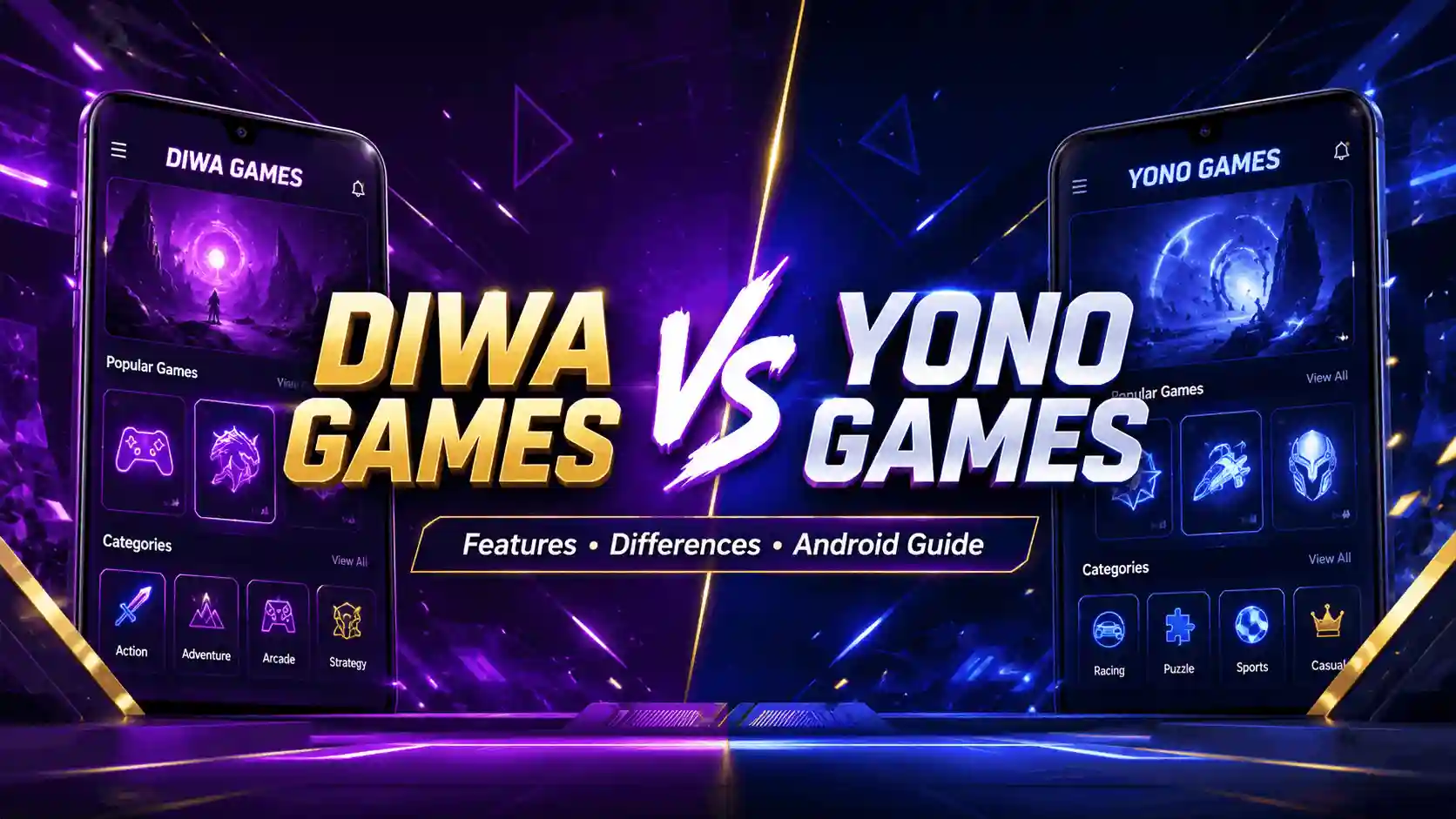 Diwa Games vs Yono Games: Features, Differences &amp; Android Guide